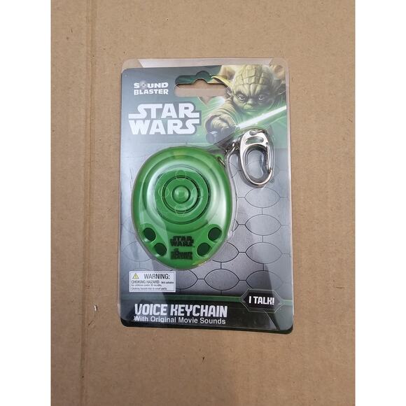2013 Underground Toys Star Wars Sound Blaster Yoda Voice Keychain - Picture 1 of 4